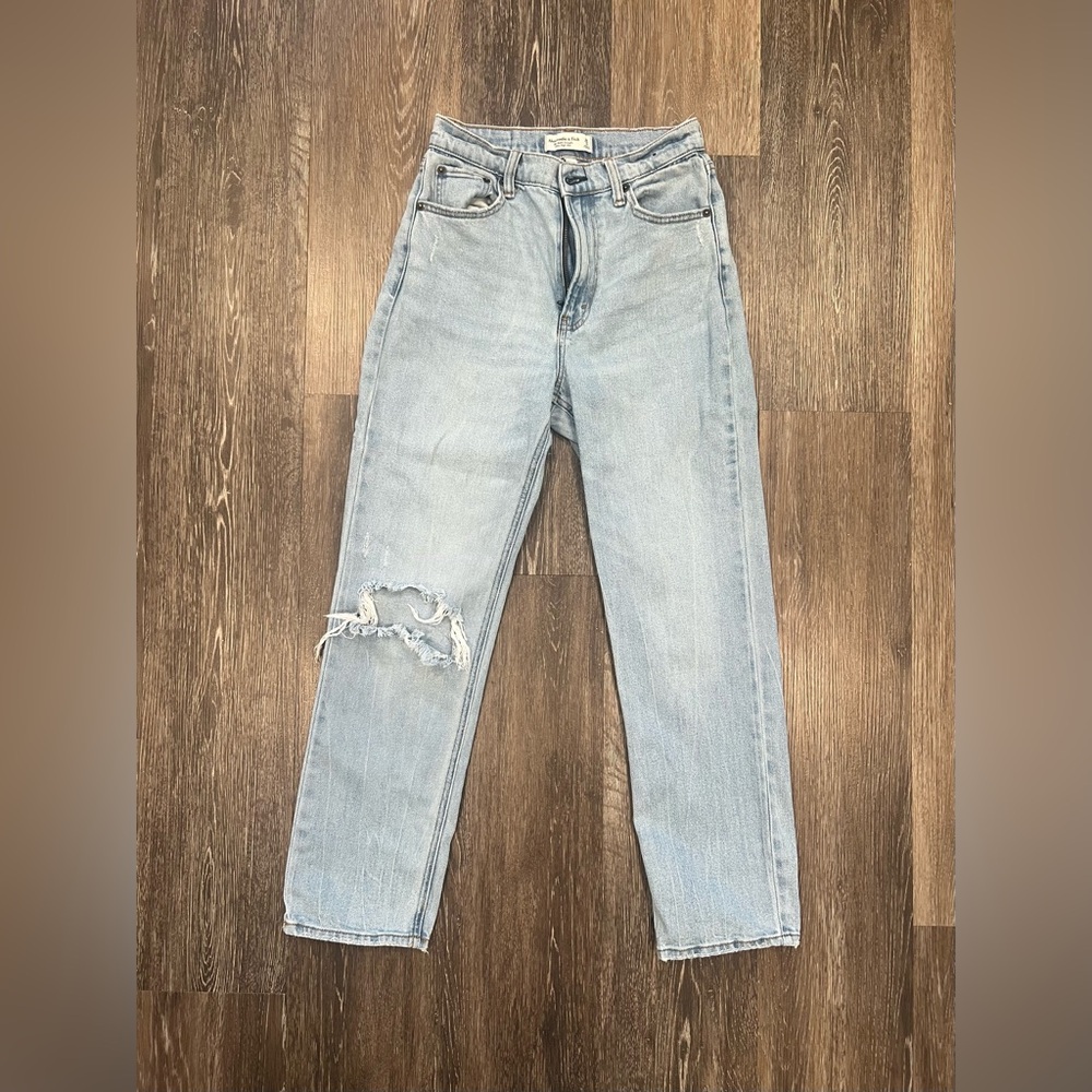 Ankle Straight Ultra High Rised Abercrombie Jeans